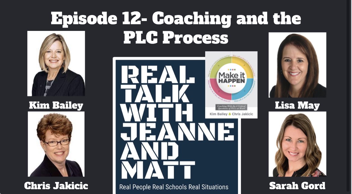 It’s a big week for Real Talk as we drop episode 12 with <a href="/Bailey4learning/">Kim Bailey</a> @cjakicic <a href="/SarahGord1/">Sarah Gord</a> and Lisa May! You definitely don’t want to miss this one!