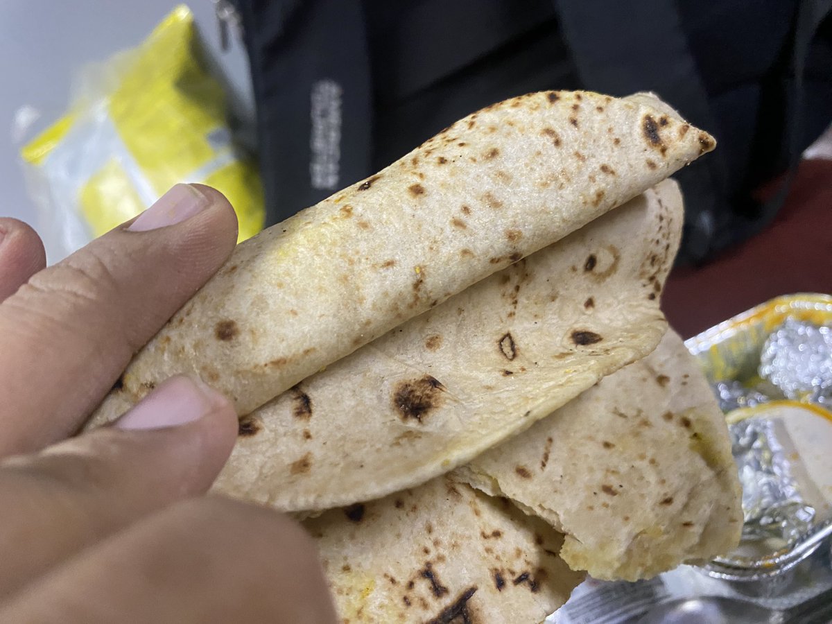 Train No 22222 which was shown on National Geographic documentary serves the worst food. Such bad quality and tasteless. Rotis so hard to even tear. Ask all passengers for feedback. Know the reality. 
PNR - 2101811342
18th Sep, 2023
Dep Stn - NZM. Arr Stn - BHO
<a href="/RailMinIndia/">Ministry of Railways</a>