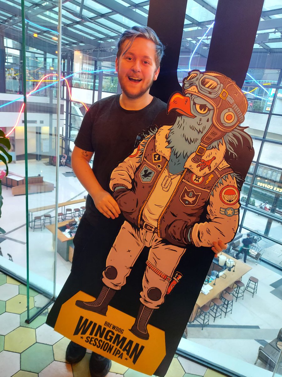 Who’s excited for our NEW HEADLINER WINGMAN !!  Swooping in from tomorrow try out new citrus and tropical 4.3% Session IPA