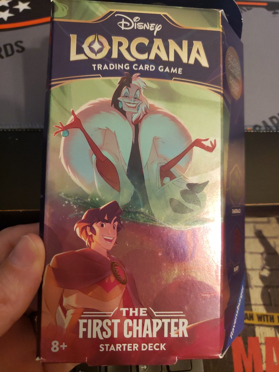 david41279's tweet photo. @PEDBreaks Have 2 of the lorcana starters with booster $30 each shipped.  Also have the Aurora https://t.co/D4eEUMlVBN