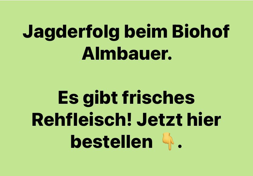 Zwei Pakete gibt es noch hier zu bestellen: 

nahgenuss.at/bauernhoefe/bi…

#wildfleisch