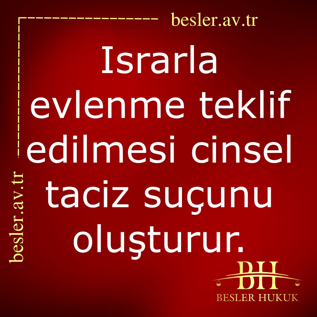 Bu karar hakkında ne düşünüyorsunuz?

“Sanığın, ilgi duyduğu müştekinin istemediğini ve kabul etmediğini belirtmesine rağmen, ısrarla evlenme teklif etmesi, sevdiğini söylemesi karşısında, eyleminin TCK’nın 105/1 maddesinde tanımlanan cinsel taciz suçunu oluşturduğu gözetilmeden,