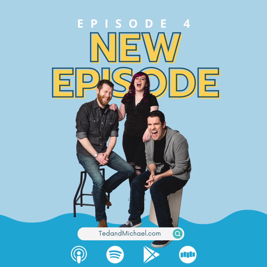 Ted And Michael Read Sketches Into Microphones tweet media