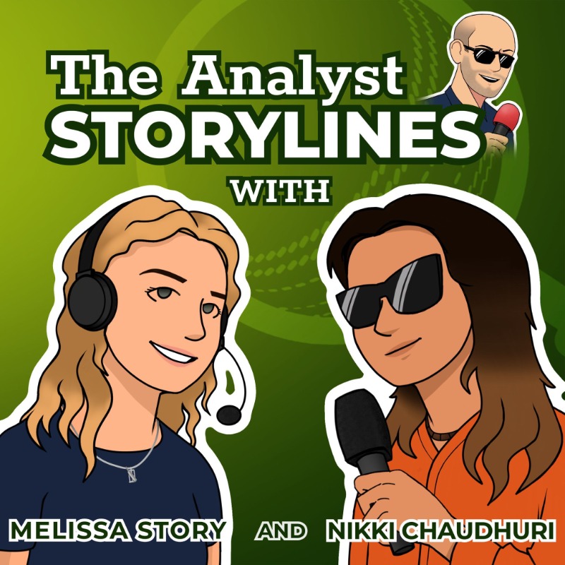 StorylinesPod's tweet photo. ICYMI Melissa and Nikki chatted with Cindy Butts, ICEC Chair to discuss the widespread racism and discrimination in the game 

It's an eye-opening conversation, go give it a listen! 🤔

#Cricket #ICEC #ICECREPORT #WomensCricket #discrimination