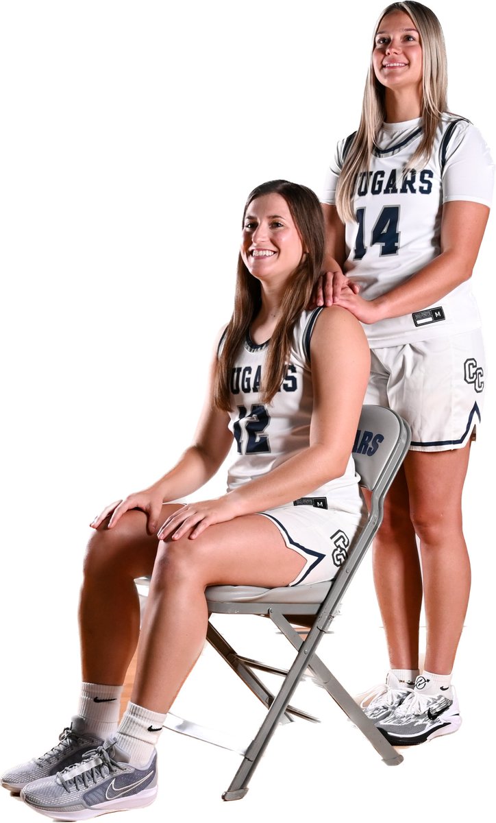 CCCougarsWBB's tweet photo. Last first day of practice for these two amazing SUPER seniors! https://t.co/eMOQ4UN5ZI