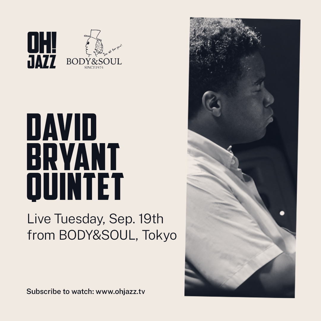 ohjazztv's tweet image. @BodyandSoul_JにてDavid Bryant率いるクインテットが登場。世界を舞台にする実力者が集う一夜。デビッドの抜群のリズム感も生き生きと、繊細で立体的なピアノの音色をたっぷりと味わって下さい(世界配信 #OhJazz) 
＃DavidBryant  ＃RaymondMcMorrin  #MayInoue  ＃MartyHoloubek  #KazuhiroOdagiri