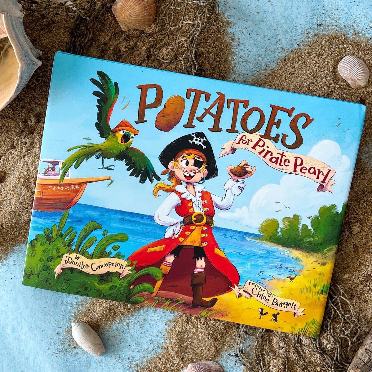 CONTEST TIME!!! Potatoes for Pirate Pearl launches TOMORROW (Squeeeeee!) and to celebrate I am giving away 5 PB manuscript critiques! To enter simply retweet this post with a picture of yourself in pirate gear with the hashtag #piratepearl Yarrrr me mateys!🏴‍☠️🦜🥔