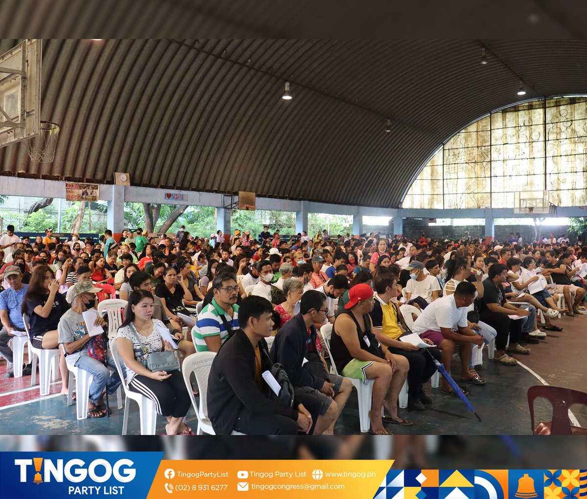 For the purpose of providing financial support under the AICS program of the DSWD, 1,600 individuals were gratefully given 3,000 pesos off-site. 

#TingogPartylist #SpeakerMartinRomualdez #YeddaRomualdez #JudeAcidre #AlagangTingog #19thCongress