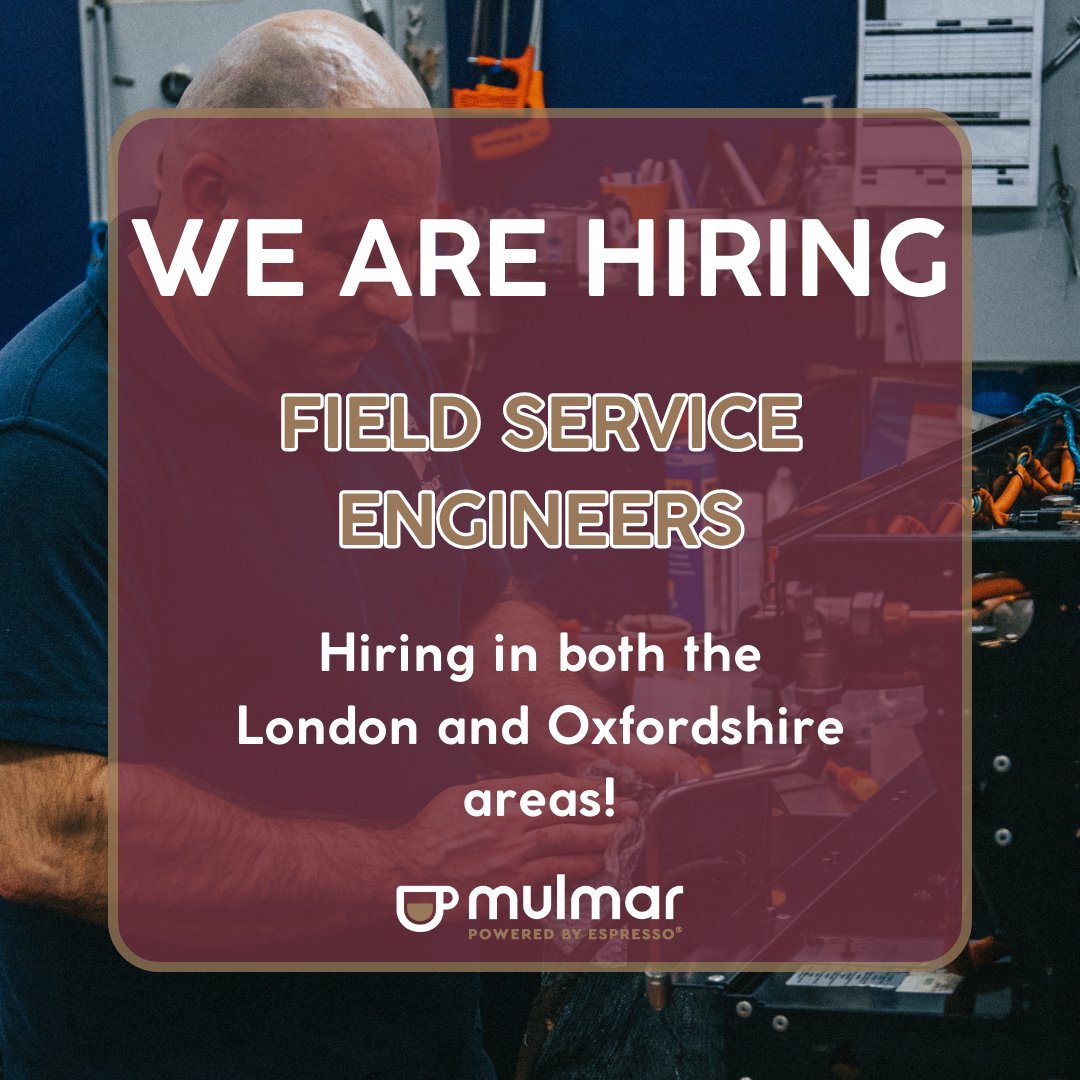 mulmar1989's tweet image. 🔧 WE ARE HIRING 🔧

We are looking for field service engineers in the London and Oxfordshire area to join our team.

If you are interested in this position, please send your CV to sales@mulmar.com

#FieldServiceEngineers #LondonBased #OxfordshireBased

mulmar.com