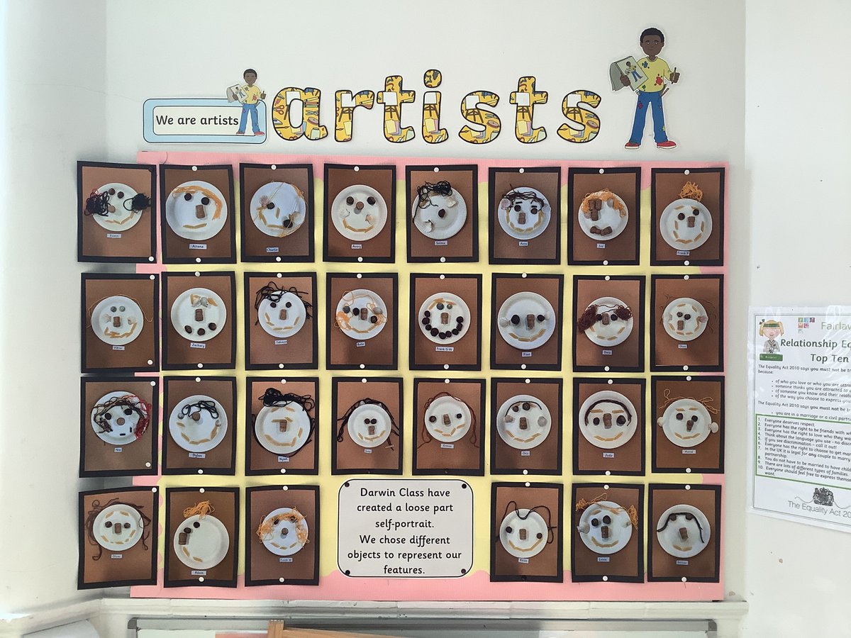 Meet the new faces of Darwin Class 2023! #EYFS #weareartists