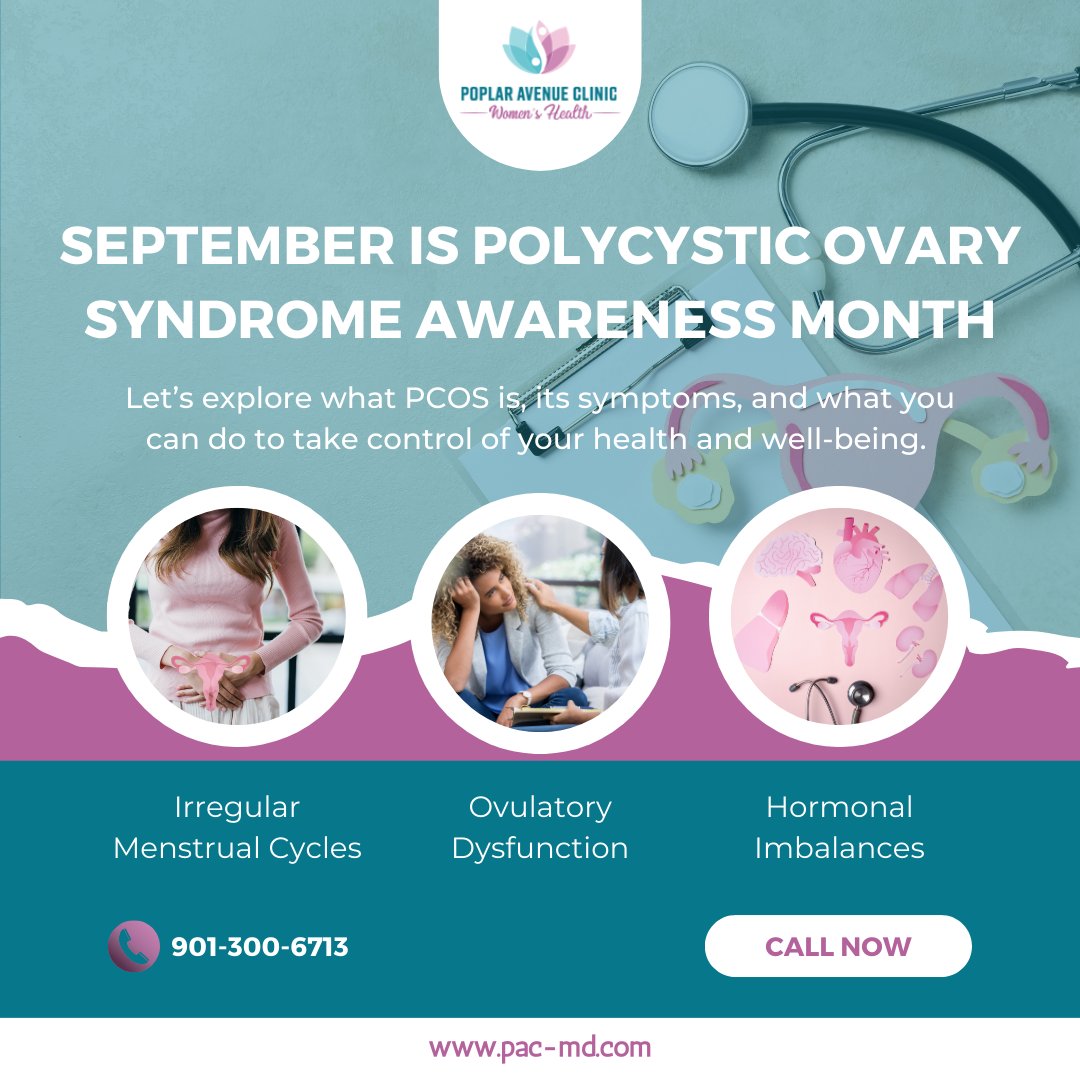 In this article, we'll explore what Polycystic Ovary Syndrome (PCOS) is, its symptoms, and what you can do to take control of your health and well-being. To know more visit: shorturl.at/grLX2 

#pcosawarenessmonth #september23 #healthcare #HealthTips #healthiswealth #Health