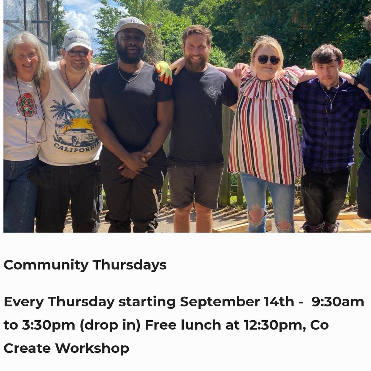 Opportunity! Co Create are offering  a drop-in space where you are invited to come and be creative, learn new skills, share your own skills and meet new people. Beyond our courses this initiative aims to further community engagement and aid wellbeing for the individuals who come