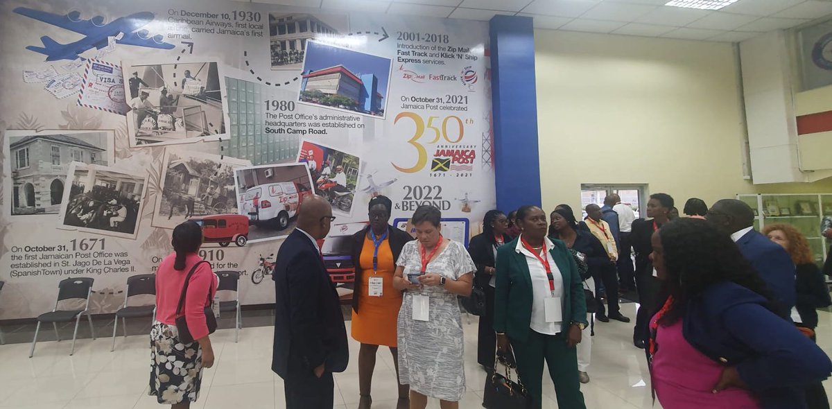 It was a distinct honour to attend the 25th Annual Caribbean Postal Union Conference meeting in Kingston, Jamaica.

I look forward to continued collaboration and progress as we work together to shape the future of postal services in the #Caribbean.