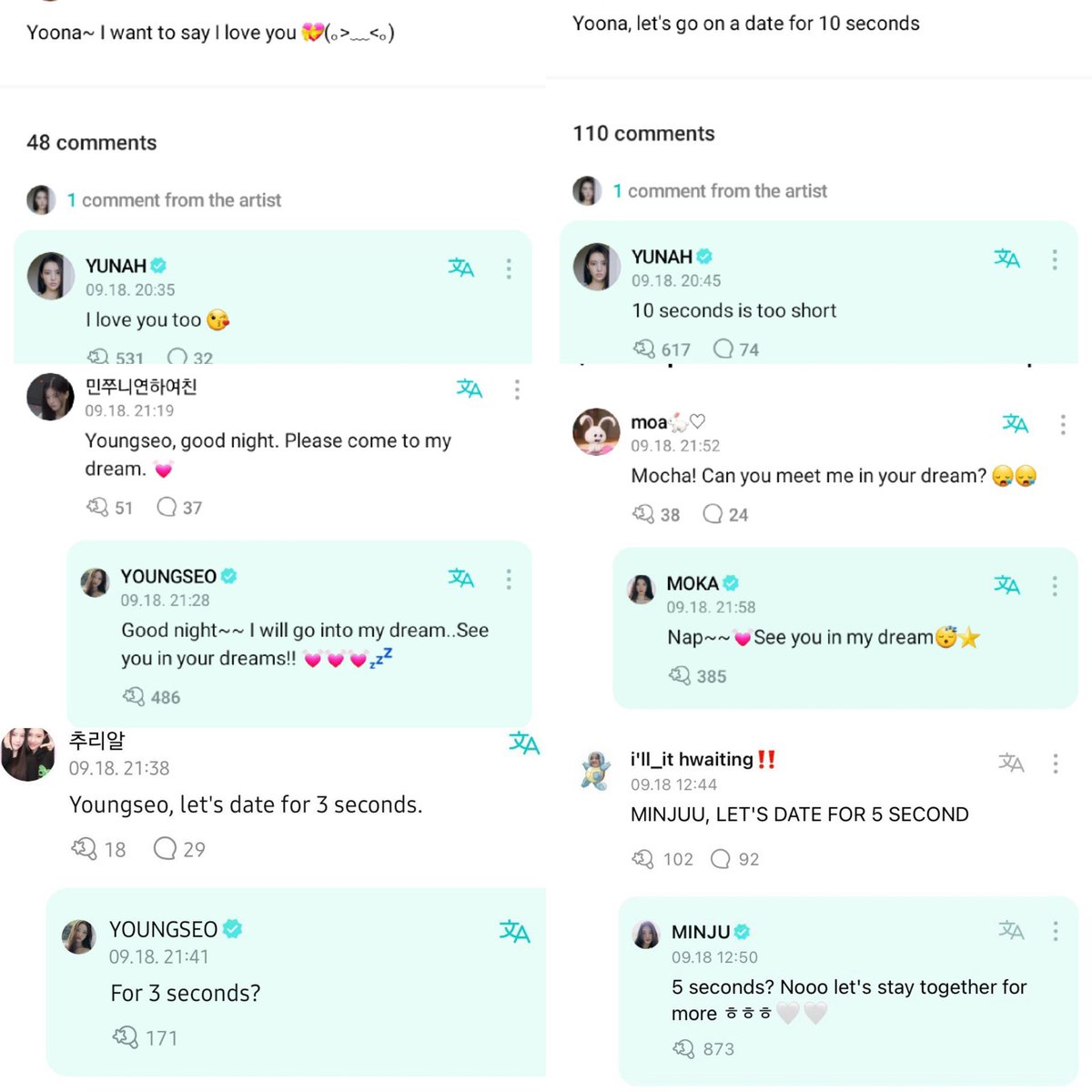 illeeys's tweet photo. to all these people that got these replies from the girls, sleep with one eye open cause i will be coming for you. https://t.co/8vXMeIZhJb