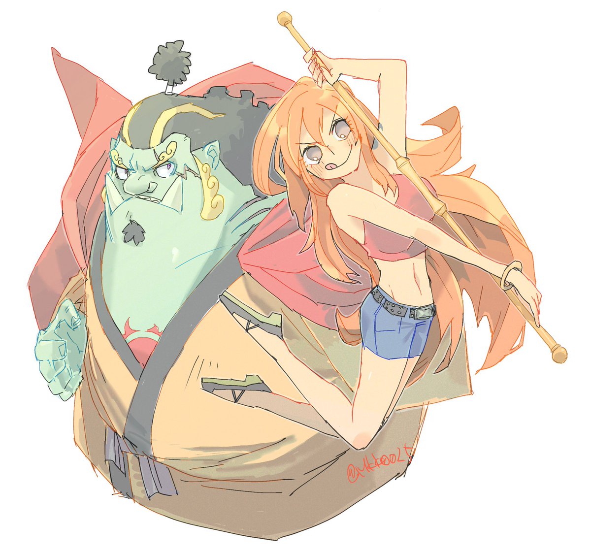親分とナミさんのコンビが好きなので絵が溜まってきた 
