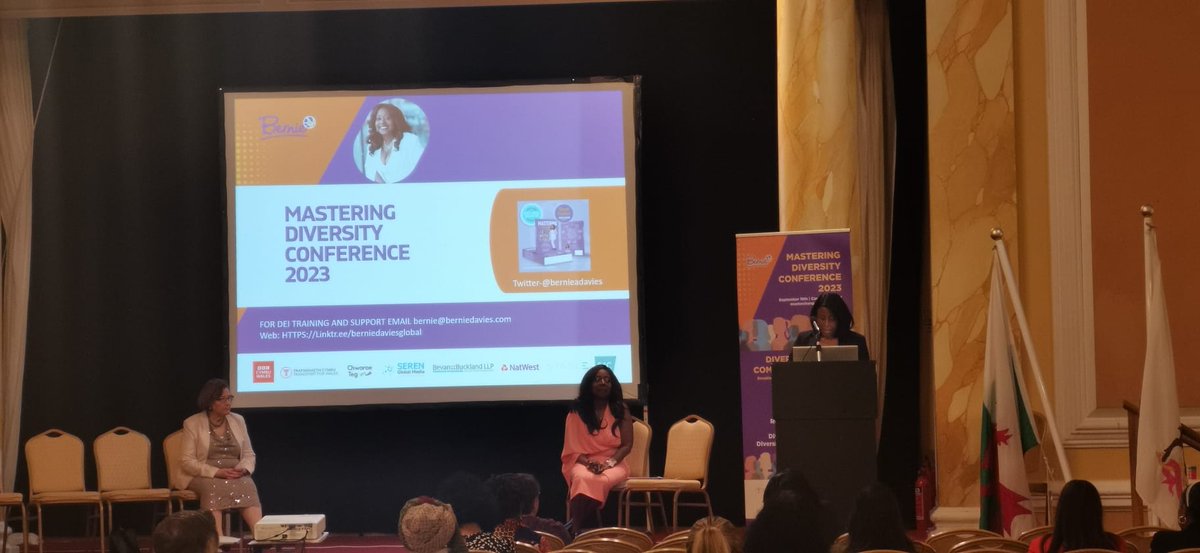 Bawso's tweet photo. Tina Fahm, CEO of @bawso talking about our work, challenges and the responsibilities we all have as a society.
#VAWDASV
#bawso #allwales #bme #managingdiversityconference2023 https://t.co/aWRLhaLfZ3