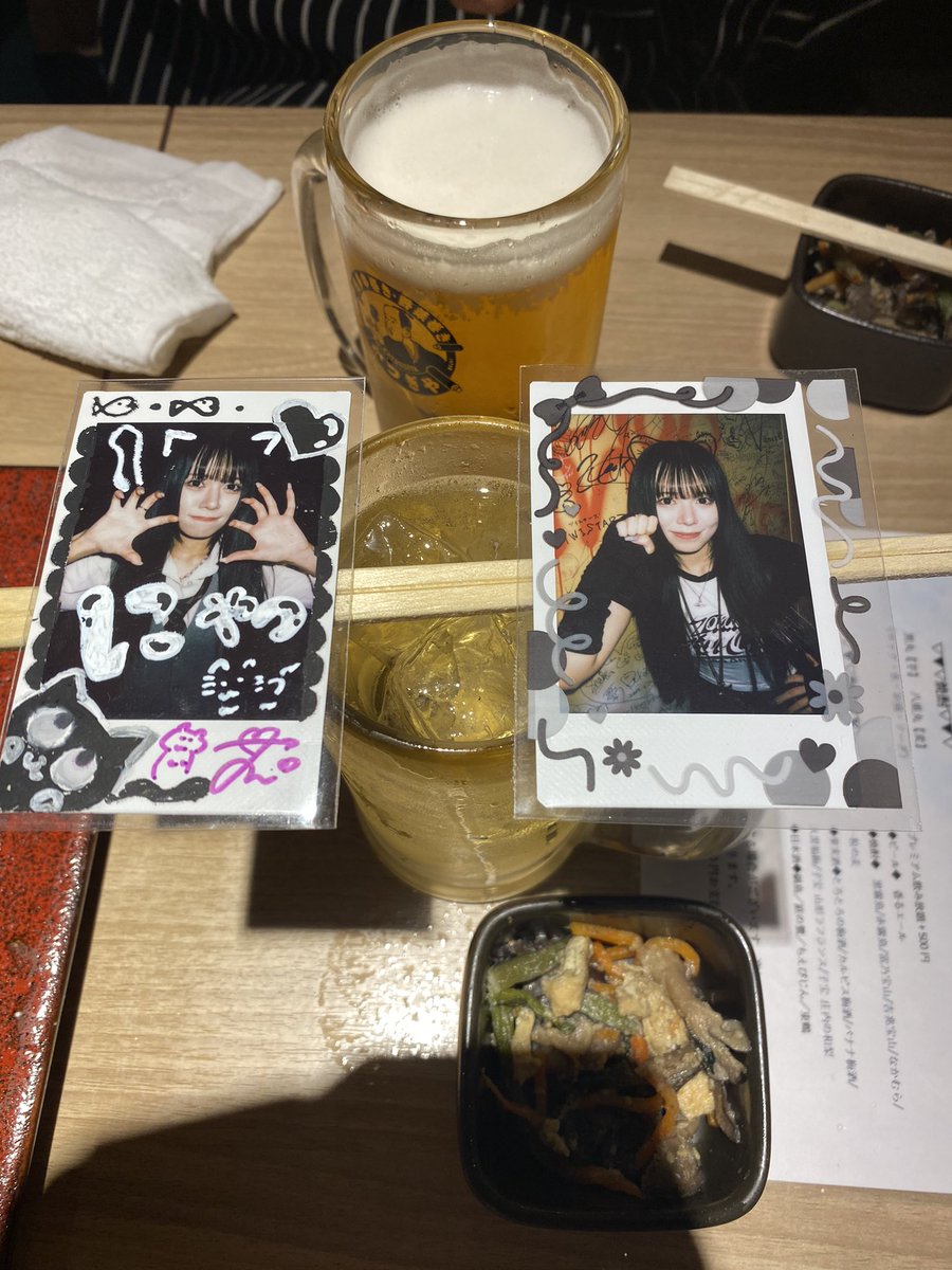 Yuu_Ki3_'s tweet photo. キラピと夜から西船橋で飲み🍻✨
お互い最寄駅近いから、これから飲み増えるよって言われた(^^)!うれちぃ✨
結局言いたいことは、
「夜神のんちゃんは、かわいい💕」
ってこと✨✨
FullTuneメンバーが1日でも早く元気になることを願ってます‼️
#FullTune
#夜神のん
#のんじゃないなんてのんのん https://t.co/VmYUHYNHT1
