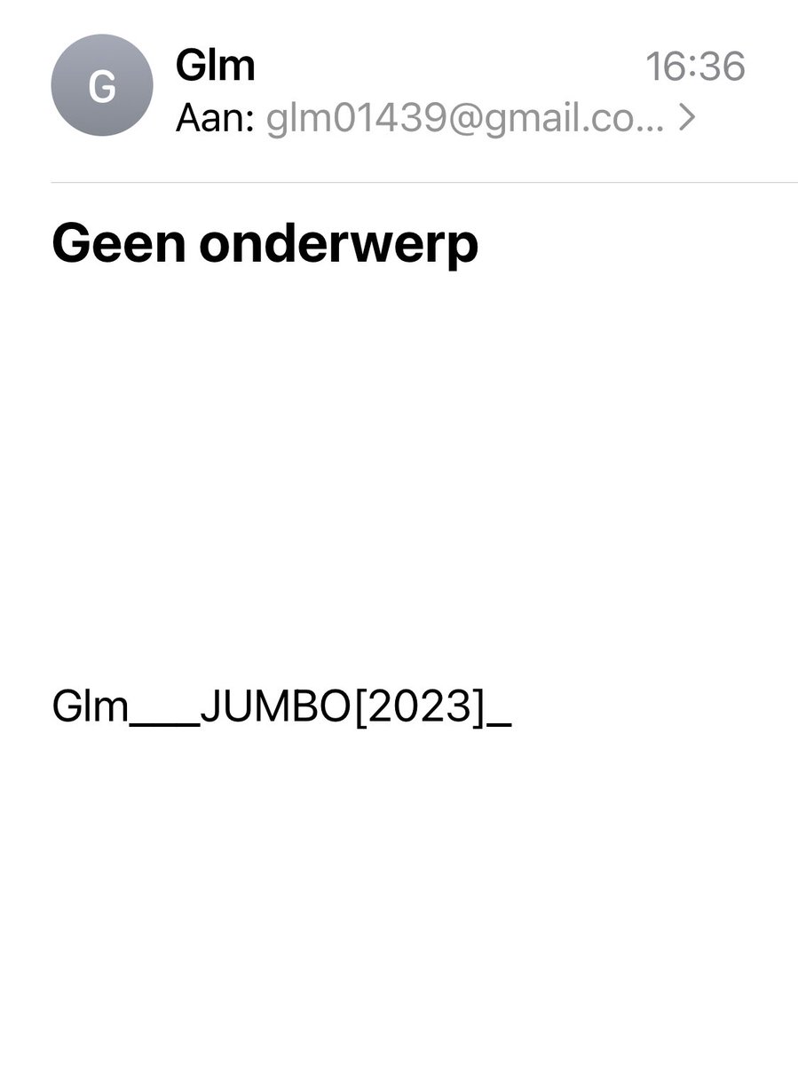 LACmoes's tweet photo. @JumboSupermarkt Er worden mailtjes verstuurd met zgnd win acties. https://t.co/9PhUFE6iOp