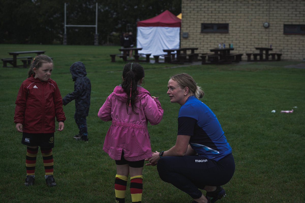 Scotlandteam's tweet image. A great afternoon coaching and connecting 💙

Thanks for having us, @GWRFC_Official 🤝