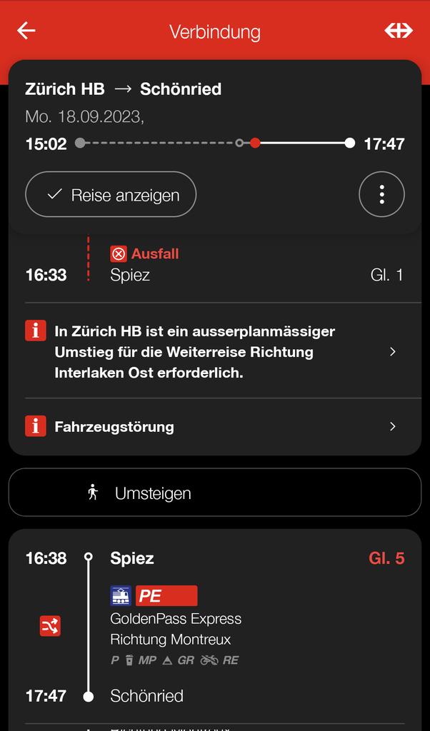 nebelraster's tweet photo. Danke für die Durchsage im Zug: Anschlussgarantie auf Gleis 5. Da stand der Güterzug und der GPEx war längst weg. Brauch jetzt ein Snickers.

@RailService #servicefails #chaos #immerärgerimzug https://t.co/Fp9shkz07a