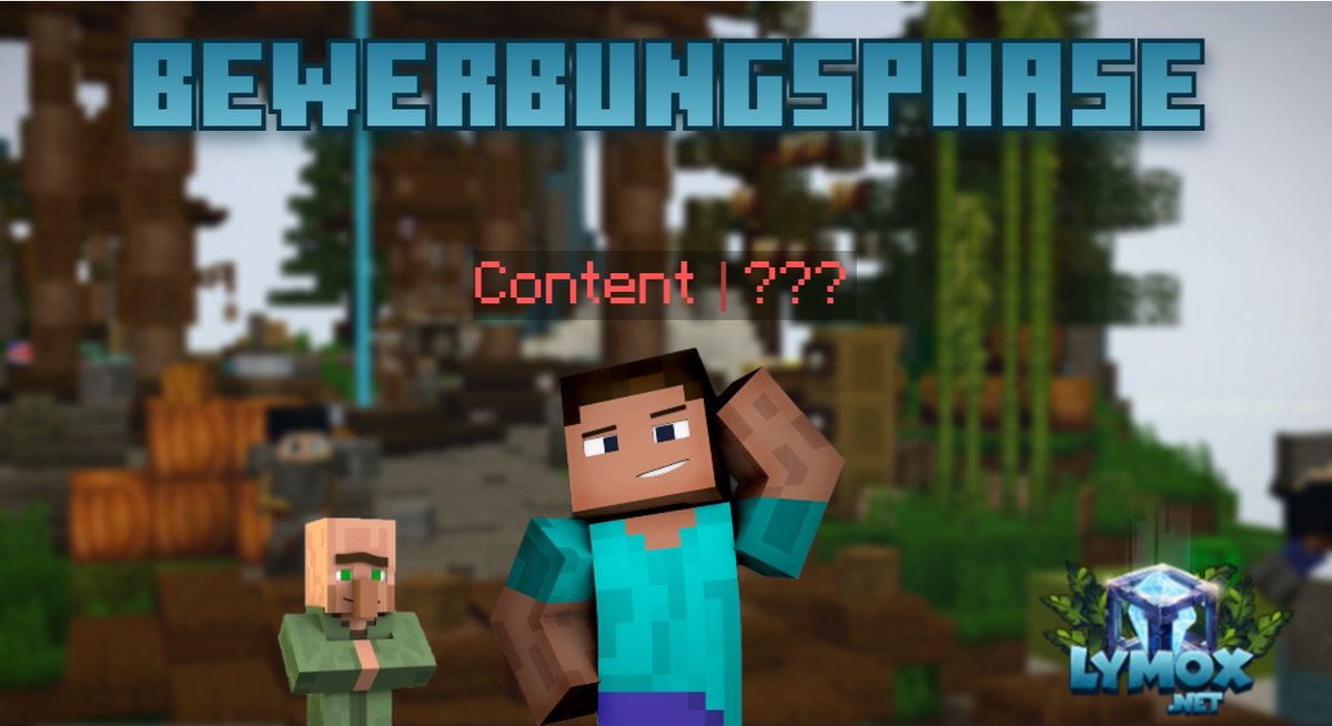 lymoxnet's tweet image. Die Tore von Lymox.net öffnen sich heute für eine Bewerbungsphase!🎯

Wir suchen leidenschaftliche Content Builder und Developer, die unser Team verstärken wollen.✨

Bewirb dich jetzt und sei Teil unseres aufstrebenden Servers!🤝

Discord: discord.gg/lymox