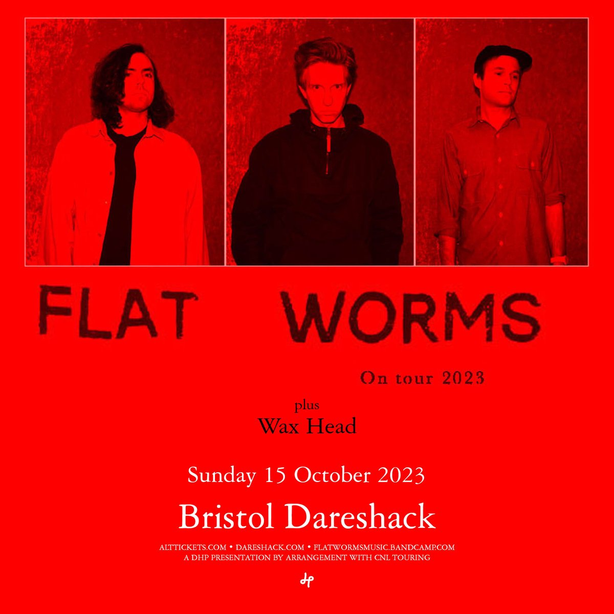 alt. tickets (@alttickets) on Twitter photo SUPPORT/ Joining Flat Worms next month in London at <a href="/OsloHackney/">Oslo Hackney</a> are <a href="/totalluckband/">Total Luck</a> and in Bristol at <a href="/dareshack/">dareshack</a> are Wax Head!
Get your tickets: bit.ly/3rnQxJt SUPPORT/ Joining Flat Worms next month in London at <a href="/OsloHackney/">Oslo Hackney</a> are <a href="/totalluckband/">Total Luck</a> and in Bristol at <a href="/dareshack/">dareshack</a> are Wax Head!
Get your tickets: bit.ly/3rnQxJt