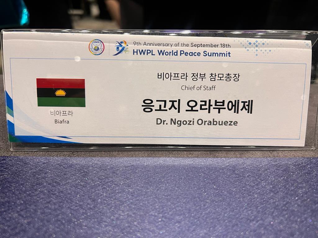 simon_ekpa's tweet photo. BREAKING 

For the first time in history, Biafra had a seat in the IWPC https://t.co/hX8r0R10Oa
