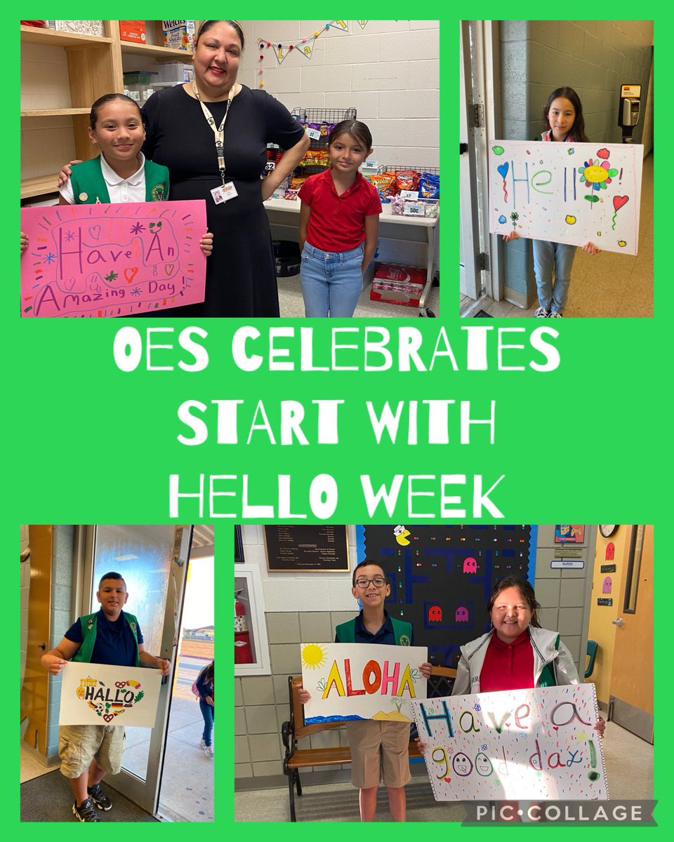 CTroncoso20's tweet photo. #StartWithHelloWeek take off!Rangers greet our ocelots and #SayHelloWithStyle 👋 
@OES_Ocelots https://t.co/k3GaIV7kJP