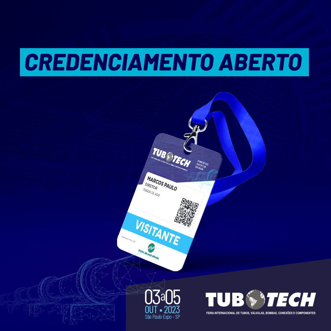 siamfesp's tweet image. Está aberto o credenciamento da TUBOTECH 2023. Não dá para perder, hein?

Garanta agora mesmo a sua credencial gratuitamente no site tubotech.com.br/16/

#siamfesp #tubotech #tubo #metal #motobomba #construcao #aco #petroleo #gas #construcaocivil #maquinas #industria