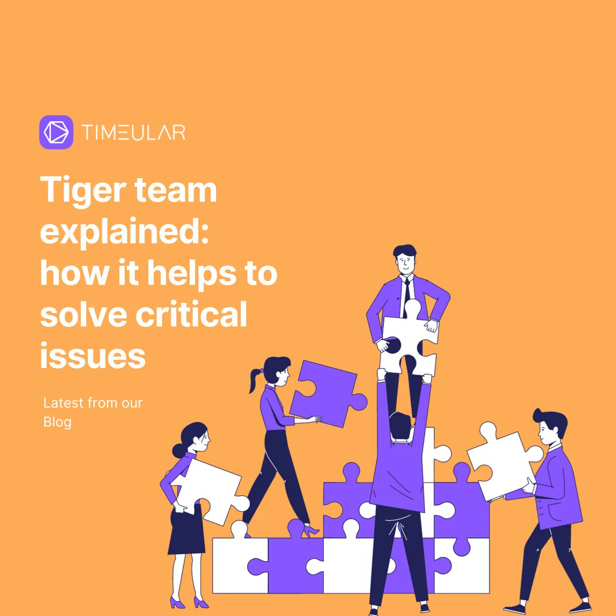 This cross-functional team is your ultimate solution for resolving critical problems seamlessly. Read more: buff.ly/3PnSPAp #tigerteam #teamwork
