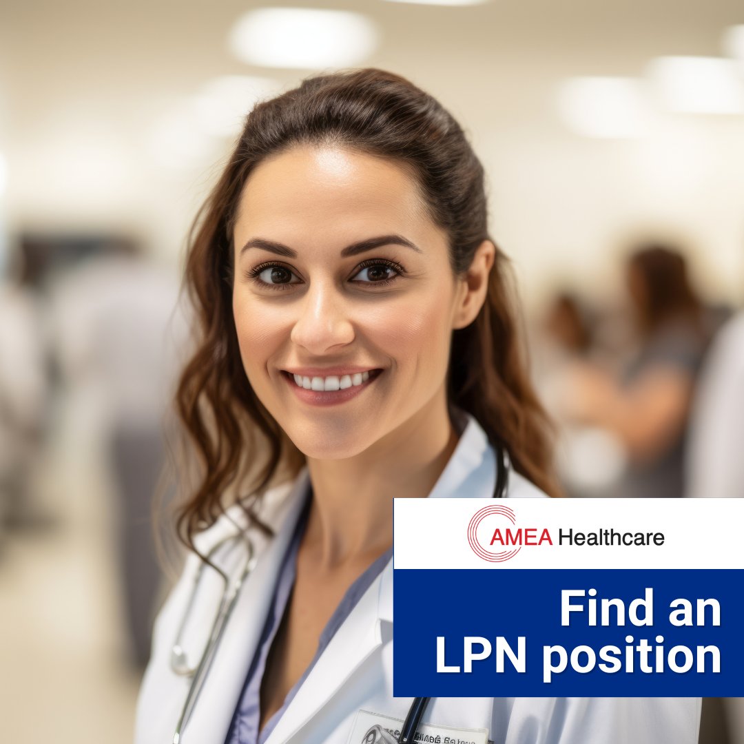 Are you a passionate Licensed Practical Nurse (LPN) ready to take the next step in your healthcare career? Look no further! At AMEA Healthcare, we're dedicated to connecting LPNs like you with the perfect job opportunities. Apply today: nsl.ink/bolL #AMEAHealthcare