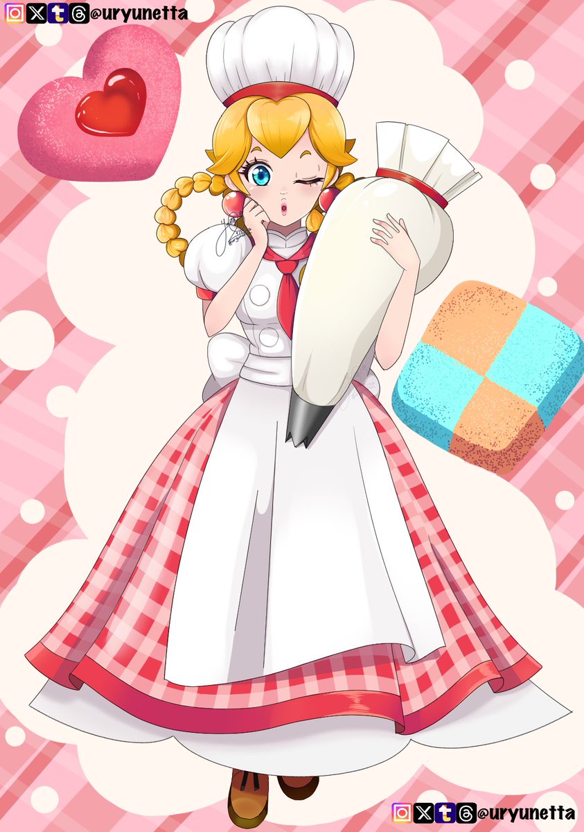 urYunetta's tweet photo. There’s always time to make something sweet with Princess Peach 💗
___________
⚠️Please do not repost or icon without permission
—————
#digitalart #PrincessPeach #Nintendo #art #princesspeachmonth https://t.co/SgnXNQWmOo