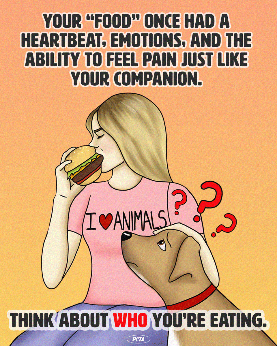 PETA tweet media
