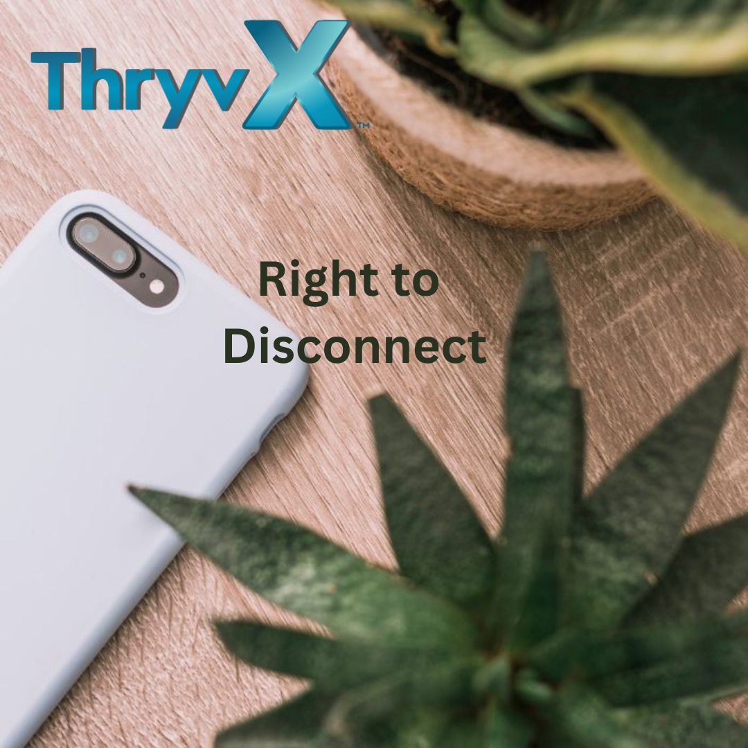 thryv_x's tweet photo. Do you have a 'Right to Disconnect' policy?  

If you have more than 25 employees you are required to have this policy.

You can read more here: https://t.co/qpHk2XU1gf 

#ThryvX #Policies&amp;Procedures #Handbook #RightToDisconnect https://t.co/ghNeVsa4Px