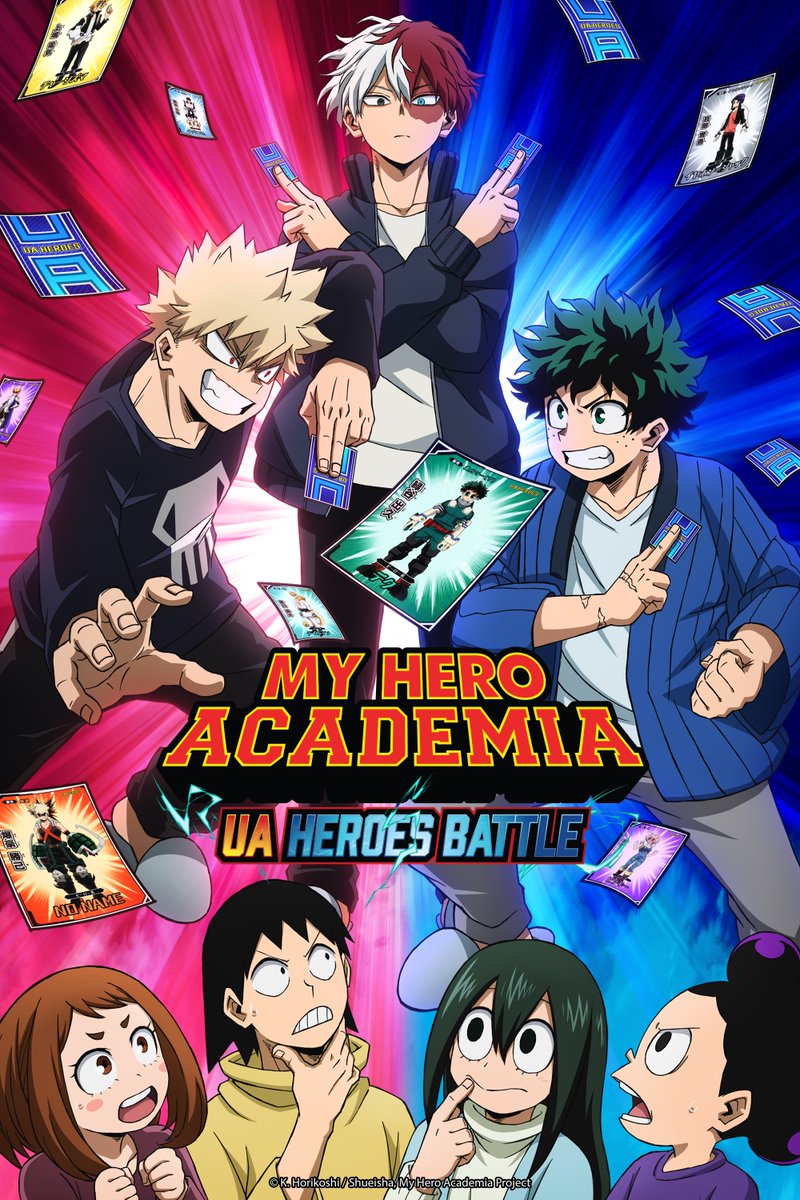 Attention, heroes! Join us for the WORLD PREMIERE of the My Hero Academia Season 6 original episode UA BATTLE HEROES next month at @NY_Comic_Con. #NYCC 🔥 💥 MORE: got.cr/MHAS6OA-tw