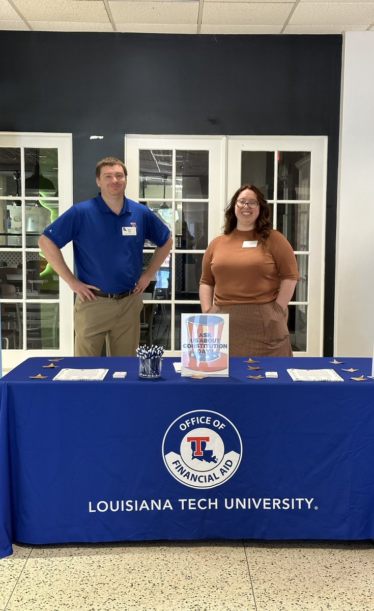 Make sure to stop by our table in the student center to learn more about Constitution Day!!