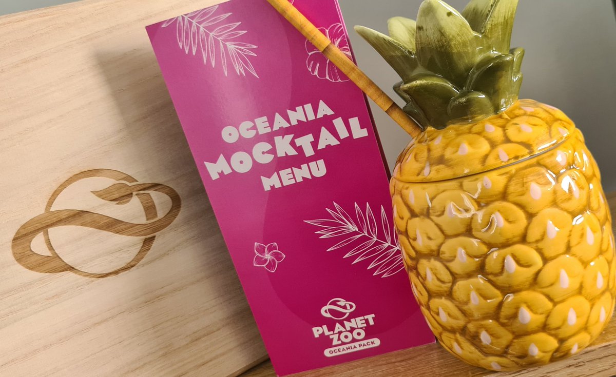 Planet Zoo Oceania Pack is out tomorrow! I will be streaming the New DLC tonight 8pm GMT on YouTube. Massive Thanks to @klemay_ and @PlanetZooGame for sending this awesome #gift You know there will be a mocktail stream to follow🍹🥰