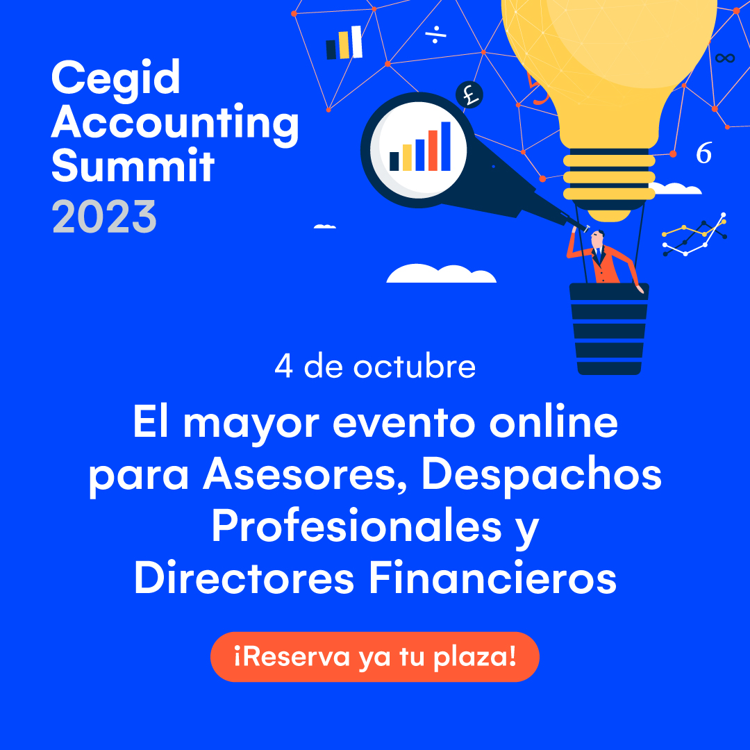 📷 𝟰 𝗱𝗲 𝗼𝗰𝘁𝘂𝗯𝗿𝗲 – 𝗢𝗻𝗹𝗶𝗻𝗲 – 𝗘𝘃𝗲𝗻𝘁𝗼 𝗚𝗿𝗮𝘁𝘂𝗶𝘁𝗼
Por primera vez en España, 𝗔𝗰𝗰𝗼𝘂𝗻𝘁𝗶𝗻𝗴 𝗦𝘂𝗺𝗺𝗶𝘁, reunirá Empresarios y Despachos Profesionales para debatir sobre los temas de actualidad 2024📷 Conoce el programa aquí: cegid.com/ib/es/accounti…