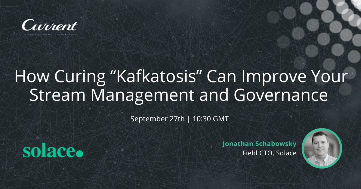 Is your Kafka estate growing out of control, causing headaches and inefficiencies? Sounds like you could be suffering from "Kafkatosis"!
Don’t miss this opportunity to hear from our field CTO Jonathan Schabowsky at #Current23! Register today: events.bizzabo.com/468544/agenda/…