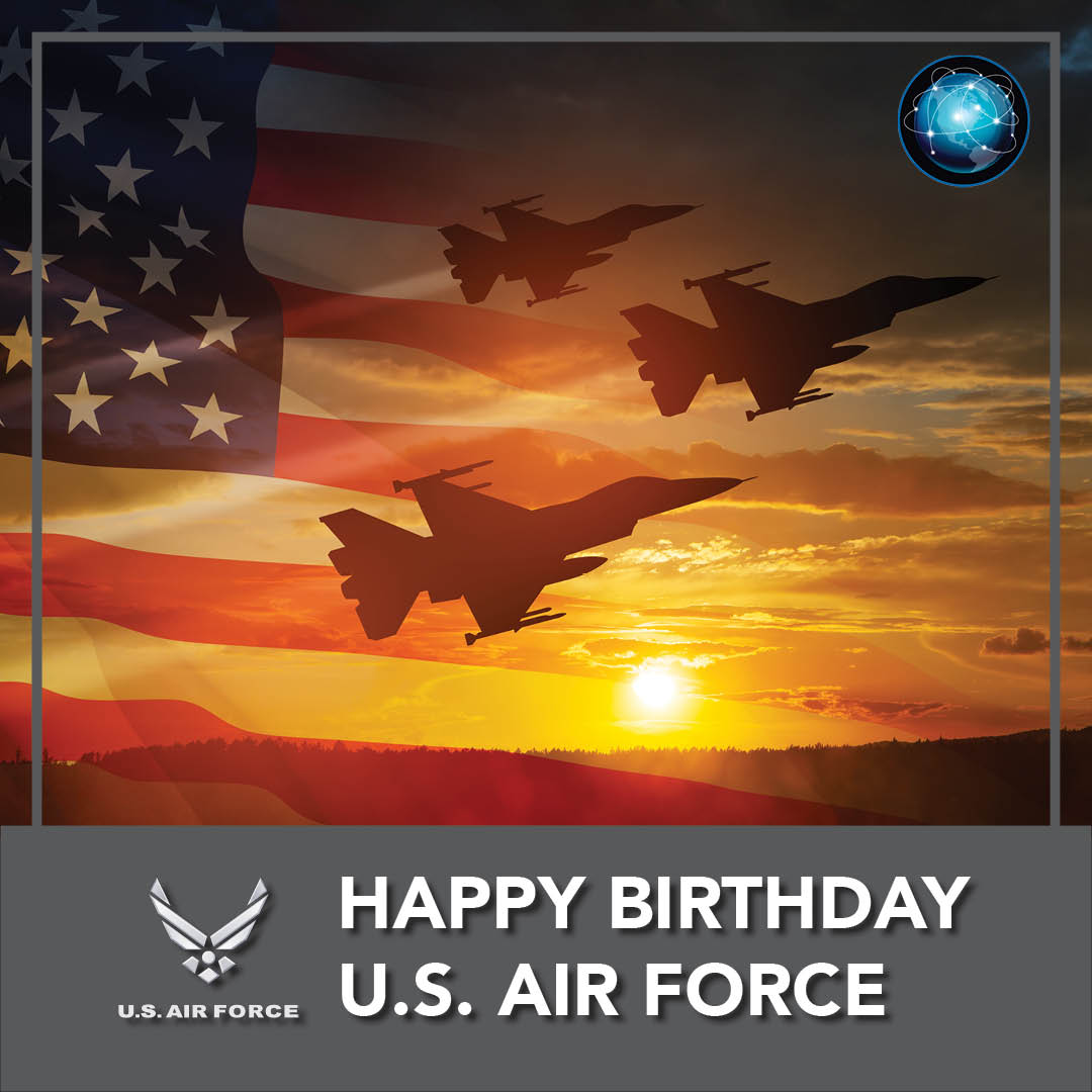 Happy Birthday U.S. Air Force! Established September 18, 1947.

#airforce #airforcebirthday #Military #MES #engineers #success #microwaveradios #engineering #cyberradiosolutions #innovation #EW #SIGNT #ELINT #COMINT #HF #VHF #tuners #receivers #transceiver #lowSwaP #lowfrequency