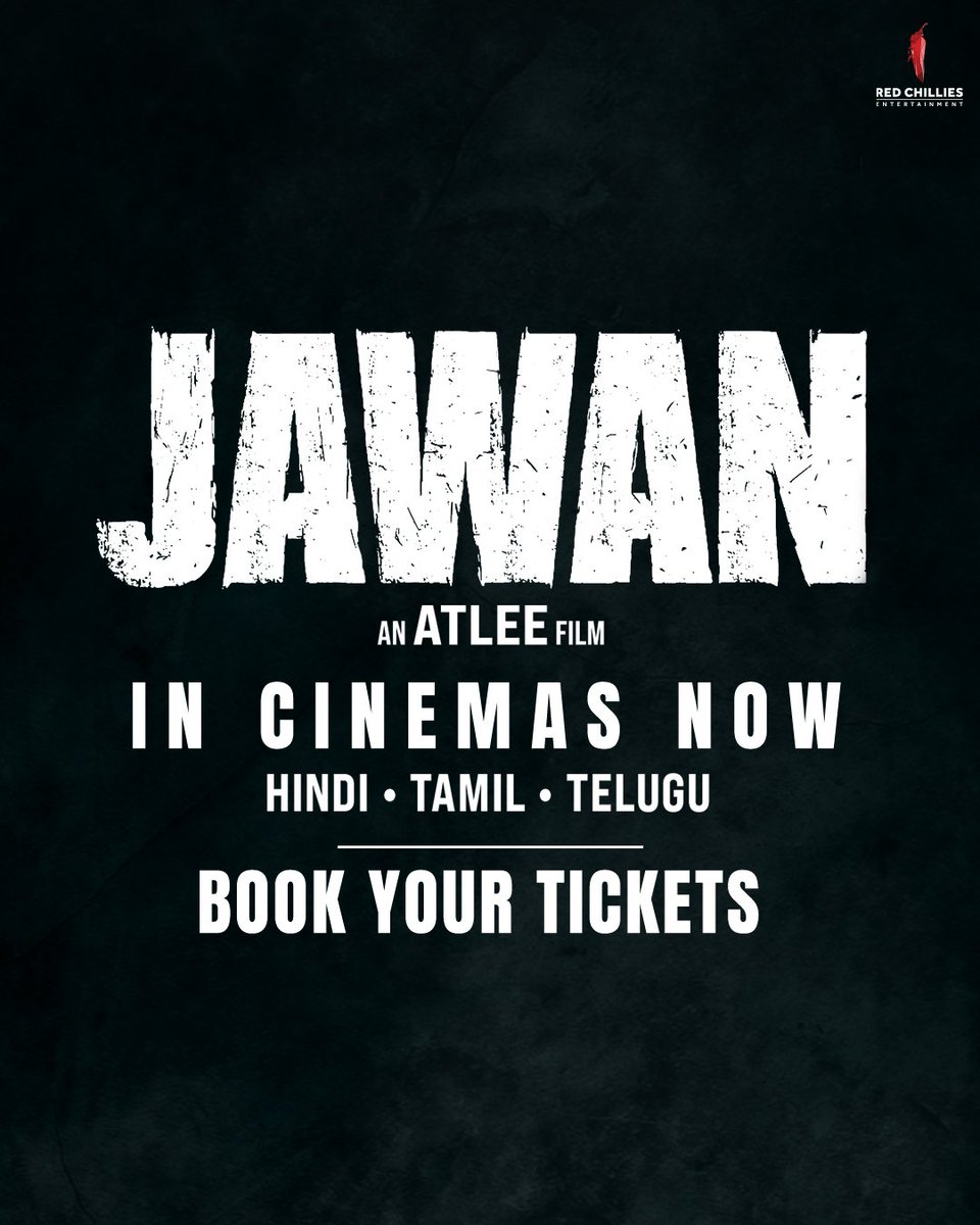 A double trouble that you don’t want to mess with! 🔥💪🏻 Book your tickets now: linktr.ee/Jawan_BookTick… Watch #Jawan in cinemas - in Hindi, Tamil & Telugu.