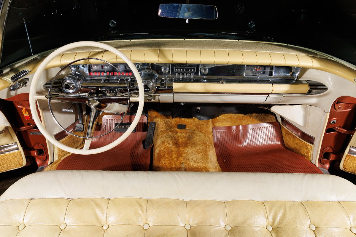 UltimativCars's tweet photo. #QuailAuction2023

Before being replaced '59 by the Electra 225, the 1958 #Buick #Limited [#Series700] was made in 7.438 units:
6.597 Riviera|s (2d: 1.026, 4d: 5.571) &amp; 839 #Convertible|s. 

That's n°764/839 in (#2475H) #Garnet-#Red #Metallic; est. at $100-150k &amp; sold at $100.8k. https://t.co/MGH6XYqgLt
