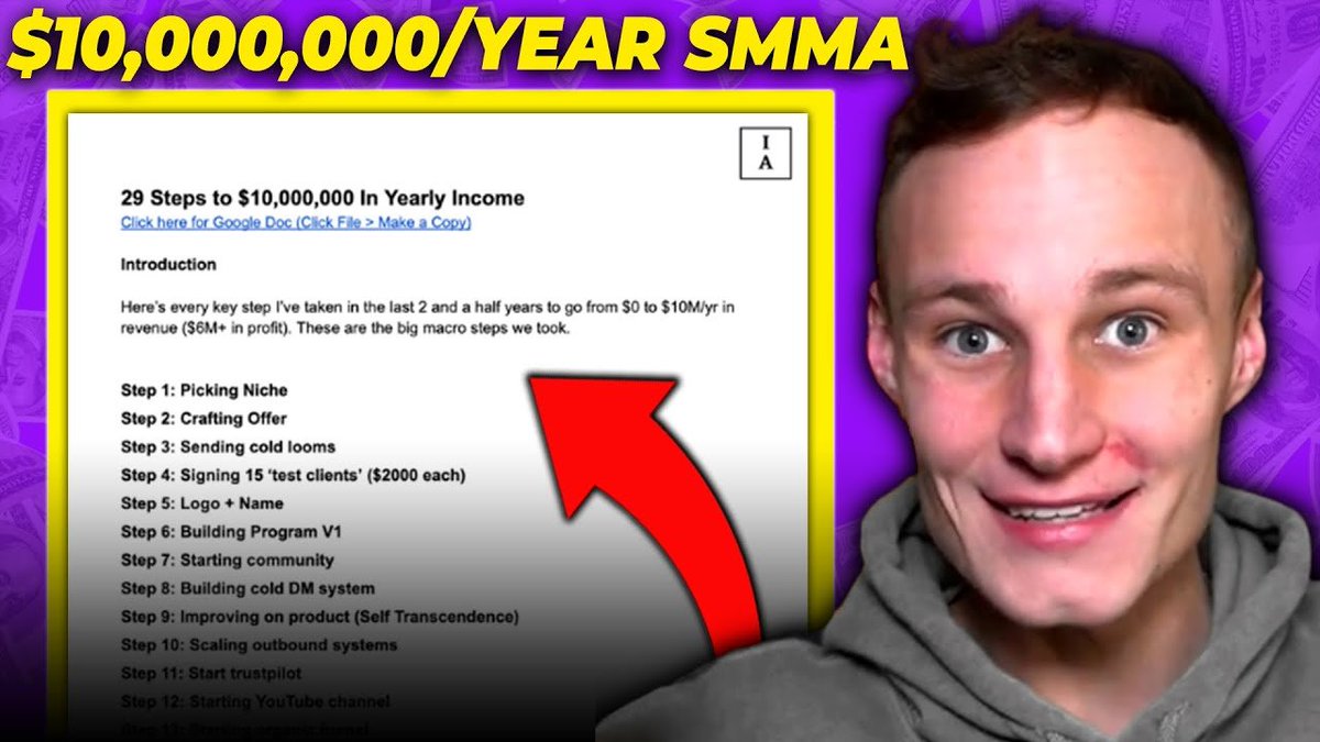 CharlieImperium's tweet photo. I made a 29 Step System for growing a $10,000,000/year agency or consultancy

I used this EXACT system to grow Imperium Acquisition to 8 Figures

Easily worth $997

But today I'm giving it away

Want it?

RT, Like, and Comment "grow" and I'll DM it

(Must be following) https://t.co/3lKzKo8w8F