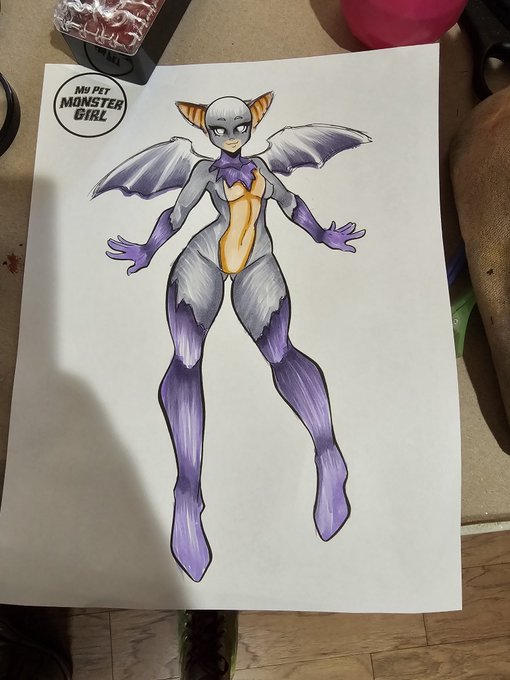 Sneak peek at an upcoming Halloween set on My Pet Monster Girl! https://t.co/m6TFGevge2