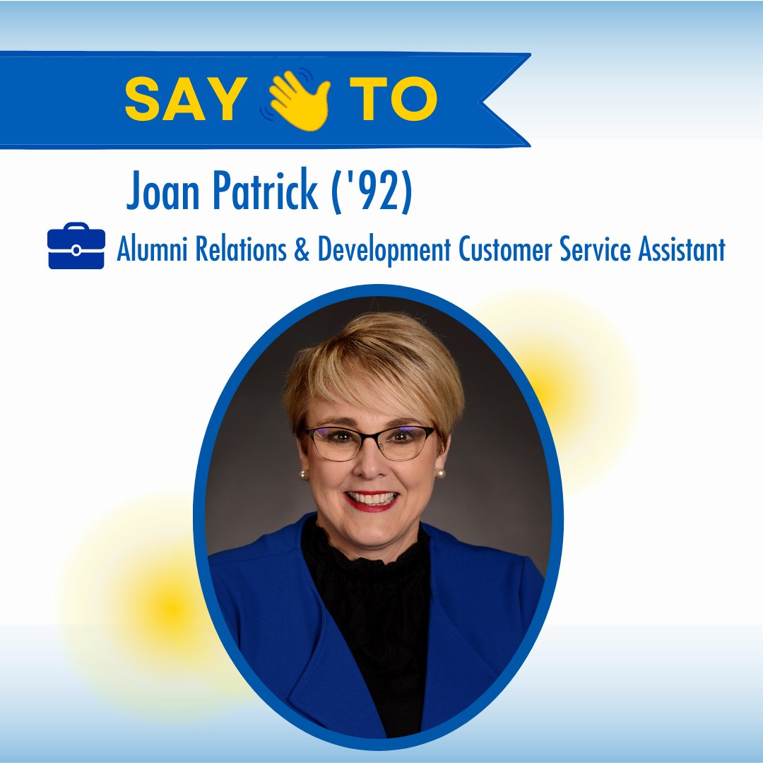 MSU_AlumniAssn's tweet image. During this busy year, we welcomed Joan to our team! Let’s take a long over due moment to welcome and congratulate our Customer Service Assistant to the team! 👏👏👏