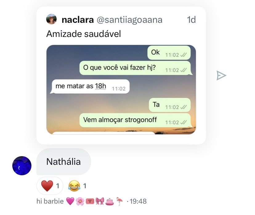 nathaliaduartte's tweet photo. juro que a terapia ta indo bem https://t.co/XlZbdQpEBA