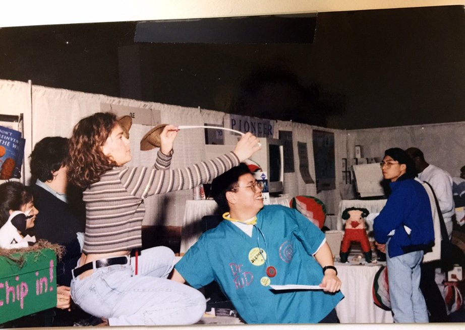 ddskier's tweet image. Zero shenanigans? Not at #Geekfest! 🎮 Reunite with the OGs and meet next-gen geeks on Sept 29. 🤓 Come for the cheap beer &amp;amp; lousy pizza, stay for epic friendships! 🍻🍕

RSVP 👉hubs.li/Q021J5ck0