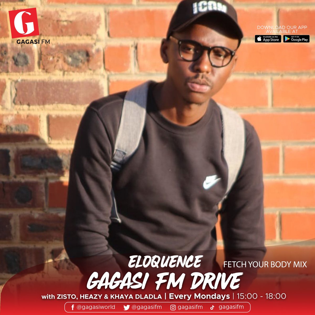 DriveGfm's tweet photo. FETCH YOUR BODY MIX - 🎚
Eloquence ZA is our Monday Resident DJ for the month of September & represents Mooi River
#FetchYourBodyMix
#GFMDriveMix https://t.co/uUFNPJzaFn