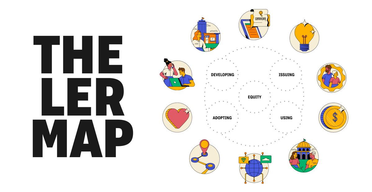 USCCFoundation's tweet photo. #T3Network: Today is the day—the LER Ecosystem Map is now live.
This effort empowers people to leverage digital records to showcase their skills, unlocking fresh avenues for career growth and creating equal opportunities for all.
Learn more: https://t.co/BkU5acRC2P https://t.co/w5rBGUKpWD