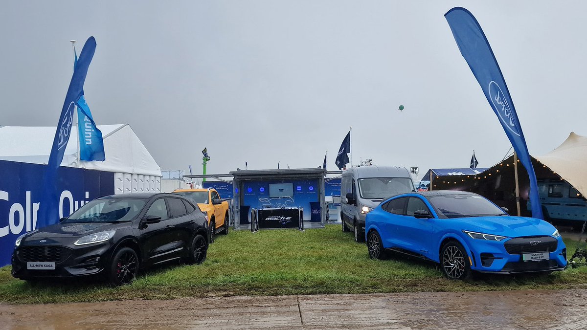 We’re at the Ploughing Championships this week! Join us at Block 3 Row 28 Stand 439 to see the electrified Ford range.